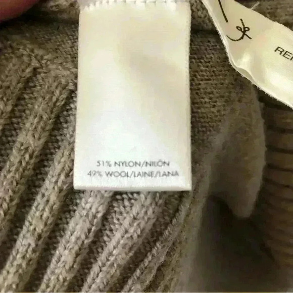 Ann Taylor Hooded Wool Blend Sweater Size S - Picture 6 of 8